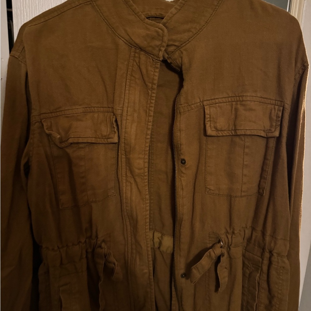 Old Navy Brown Utility Jacket - Picture 2 of 4